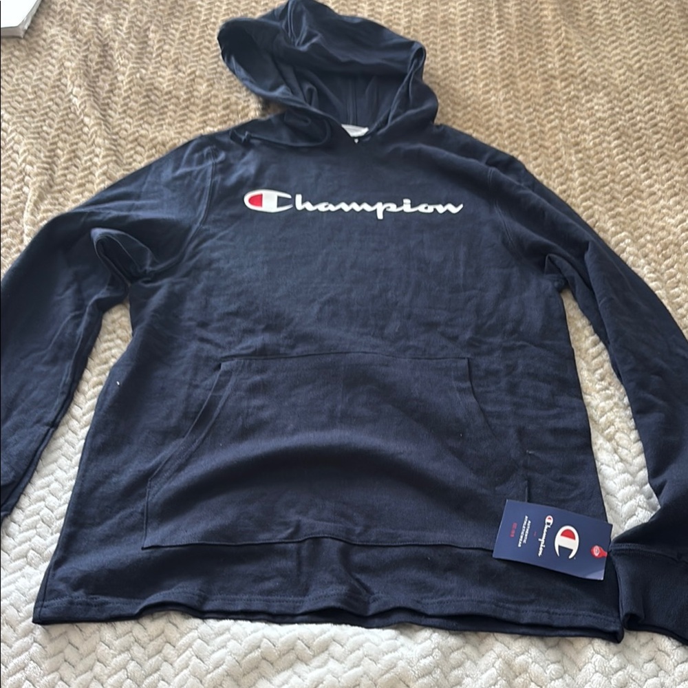 Champion Navy Blue Hoodie